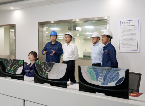 苏盐集团党委副书记、总经理郭玉臣到苏盐井神公司调研 苏盐集团党委副书记、总经理郭玉臣到苏盐井神公司调研