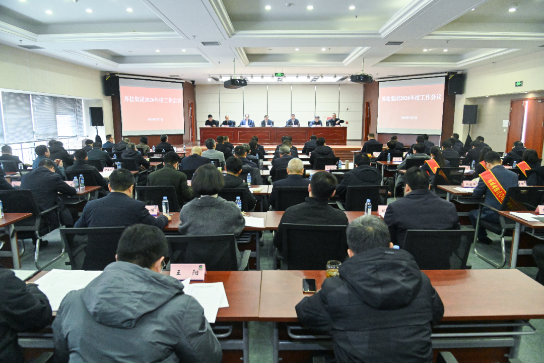 苏盐集团召开2026年度工作会议
